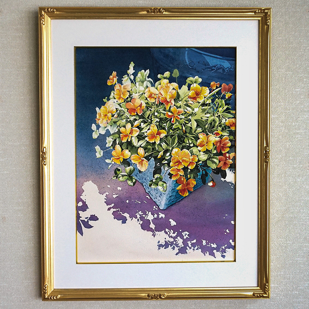 17-07ある日の午後 F6 39.5 x 29.0cm