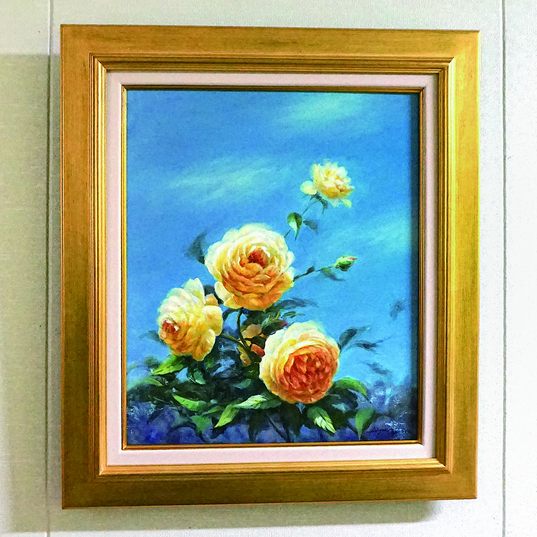 17-12春の日射し F8 45.5 x 38.0cm